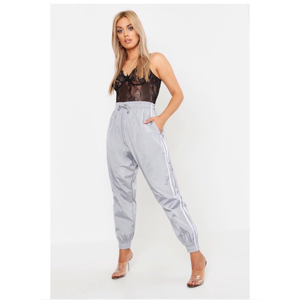 Boohoo track joggers